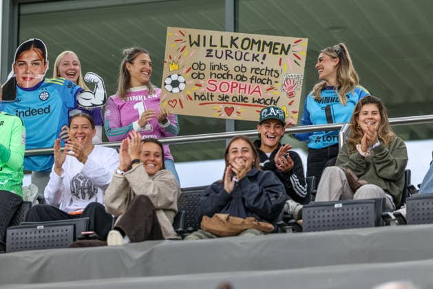 GER, Frankfurt, Eintracht Frankfurt II vs Hertha BSC Berlin, 2. Frauen Bundesliga, Fussball, DFB, Spielzeit 2026 2027, Stadion am Brentanobad, 7. Spieltag im Bild v.l.: DFB DFL REGULATIONS PROHIBIT ANY USE OF PHOTOGRAPHS AS IMAGE SEQUENCES AND OR QUASI-VIDEO, 20.09.2026 Copyright: HMBxMedia HendrikxHamelau