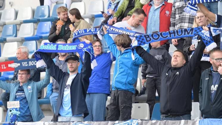 Bochum: VfL Bochum - 1. FC Köln II ** NUR FÜR REDAKTIONELLE ZWECKE ** EDITORIAL USE ONLY **<p>Im Spiel VfL Bochum (blau) gegen 1. FC Köln II (rot) am Sonntag, den 20. September 2026 im Lohrheidestadion in Bochum-Wattenscheid. Deutschland NRW Bochum Copyright: UwexErnst