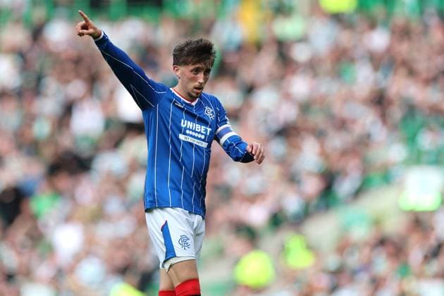 Dan Neil of Rangers during the William Hill Scottish Premiership match at Parkhead, Glasgow. Celtic v Rangers - William Hill Scottish Premiership - Parkhead, Glasgow, Lanarkshire, Scotland, UK - 20 Sep 2026Glasgow Parkhead Lanarkshire United Kingdom  Copyright: xO Rourke RangersxFC Shutterstockx 17159973ek