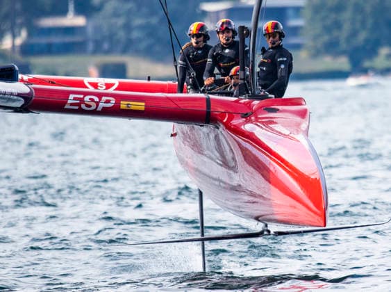 Sport Bilder des Tages September 20, 2026, Geneva, Geneva, Switzerland: Geneva Switzerland, 09 20 2026: LOS GALLOS SAILGP TEAM (ES) is in action during Rolex Switzerland Sail Grand Prix, Geneva, Rolex Switzerland Sail Grand Prix, Geneva which was also the second edition of the Rolex Switzerland Sail Grand Prix, Geneva and took place at Geneva Yacht Club in Geneva, Switzerland. Sailing 26: Rolex Switzerland Sail Grand Prix, Geneva - ZUMAd206 20260920_zip_d206_014 Copyright: xEricxDubostx