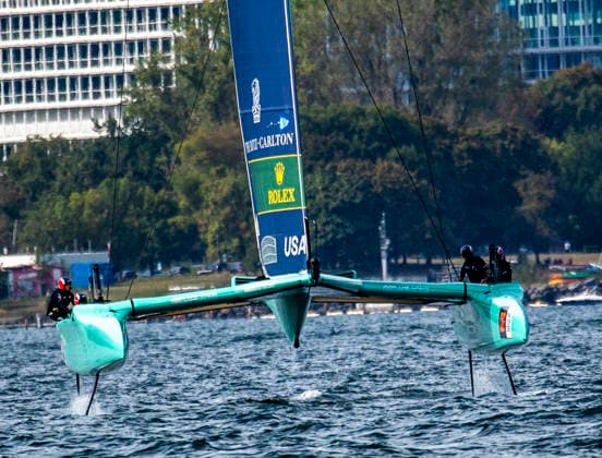 September 20, 2026, Geneva, Geneva, Switzerland: Geneva Switzerland, 09 20 2026: MUBADALA BRAZIL SAILGP TEAM (BR) is in action during Rolex Switzerland Sail Grand Prix, Geneva, Rolex Switzerland Sail Grand Prix, Geneva which was also the second edition of the Rolex Switzerland Sail Grand Prix, Geneva and took place at Geneva Yacht Club in Geneva, Switzerland. Sailing 26: Rolex Switzerland Sail Grand Prix, Geneva - ZUMAd206 20260920_zip_d206_015 Copyright: xEricxDubostx
