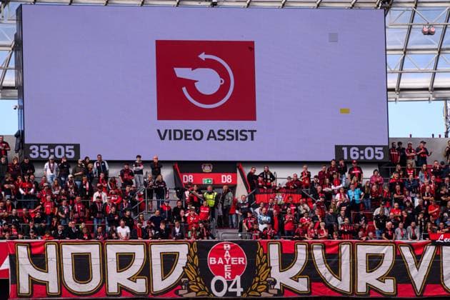 LEVERKUSEN, GERMANY - 20 SEPTEMBER, 2026: var - The Bundesliga match Bayer 04 Leverkusen vs. RB Leipzig at BayArena.  Copyright: xVitaliixKliuievx