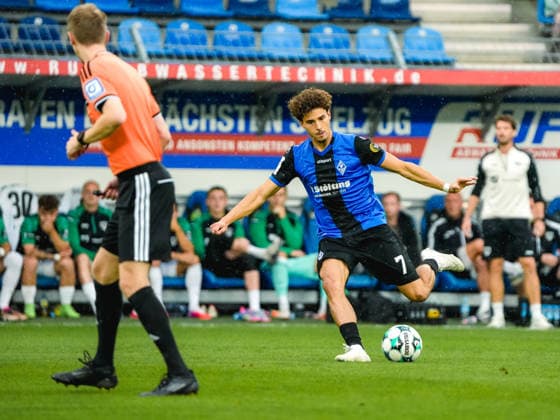 20.09.2026, xwppx, Fussball 3.Liga, SV Waldhof Mannheim - Preußen Münster v.l. Lovis Bierschenk (SV Waldhof Mannheim)