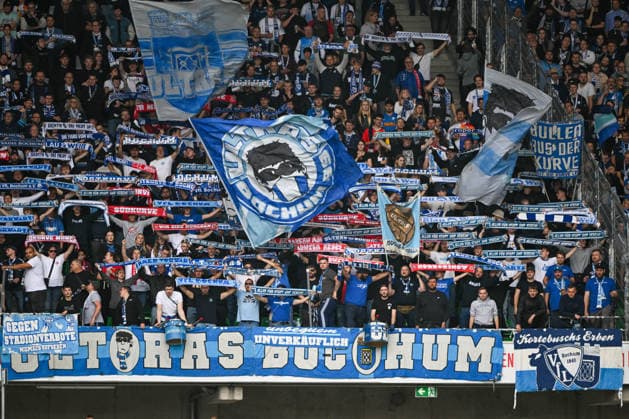 2. Bundesliga - Hannover 96 - VfL Bochum am 20.09.2026 in der HDI Arena in Hannover Fans des VfL Bochum zu Gast in Hannover.