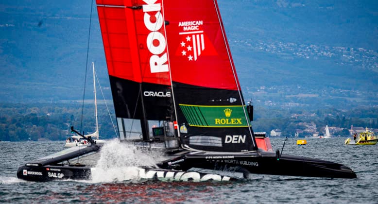 September 20, 2026, Geneva, Geneva, Switzerland: Geneva Switzerland, 09 20 2026: ROCKWOOL RACING SAILGP TEAM (DK) is in action during Rolex Switzerland Sail Grand Prix, Geneva, Rolex Switzerland Sail Grand Prix, Geneva which was also the second edition of the Rolex Switzerland Sail Grand Prix, Geneva and took place at Geneva Yacht Club in Geneva, Switzerland. Sailing 26: Rolex Switzerland Sail Grand Prix, Geneva - ZUMAd206 20260920_zip_d206_037 Copyright: xEricxDubostx