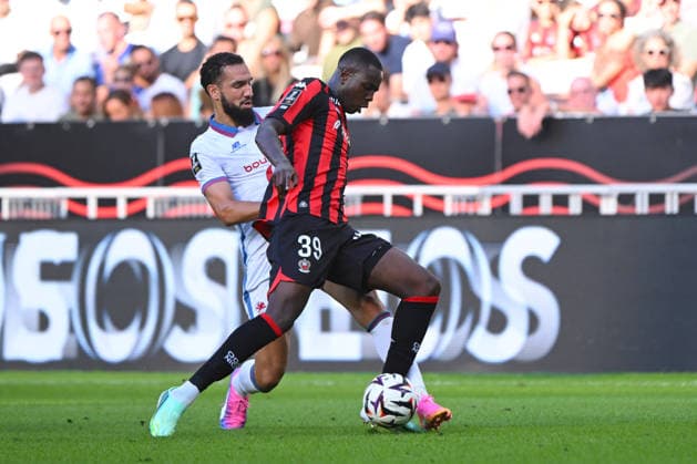 FOOTBALL : OGCN VS LOSC - Ligue 1 McDonald s - 20 09 2026 Djibril Coulibaly (OGCN) - Ligue 1 McDonald™s match between OGC Nice and LOSC on September 20, 2026 at the Allianz Riviera Stadium in Nice. NiceFrance  Copyright: xWilliamxCannarellax