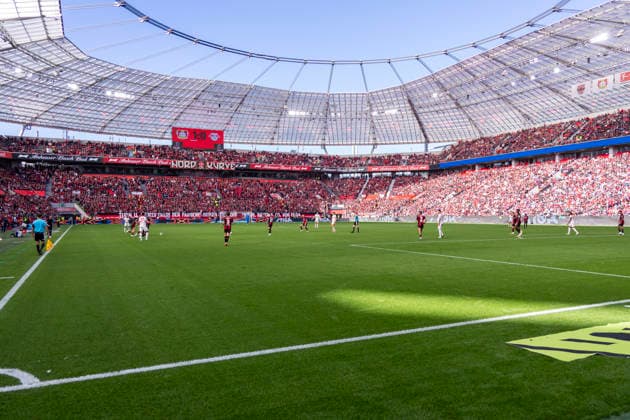 20.09.2026, Fussball, 4. Spieltag der 1. Fussball Bundesliga, Bayer 04 Leverkusen - RB Leipzig. Blick in die BayArena während des Spiels. Leverkusen BayArena NRW Deutschland xRHR-FOTO DEx Copyright: DennisxEwert RHR-FOTOx RHR-FOTO DE