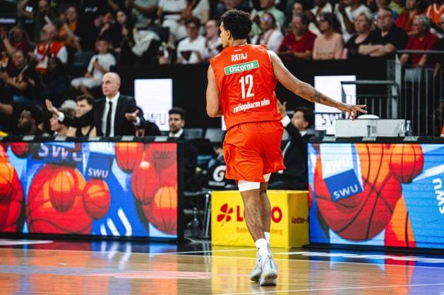 Neu Ulm, Deutschland, 20.09.26: Michael Rataj (ratiopharm ulm) gestikuliert, gestik waehrend des Basketball Bundesliga Spiels zwischen ratiopharm ulm vs MHP Riesen Ludwigsburg in der ratiopharm Arena am 20. September 2026 in Neu Ulm, Deutschland. (Foto von Harry Langer DeFodi Images) ratiopharm Arena, Germany, 20.09.26: Michael Rataj (ratiopharm ulm) gestures during the Basketball Bundesliga match between ratiopharm ulm vs MHP Riesen Ludwigsburg at Neu Ulm on September 20, 2026 in ratiopharm Arena, Germany. (Photo by Harry Langer DeFodi Images) (Photo by Harry Langer DeFodi Images) -