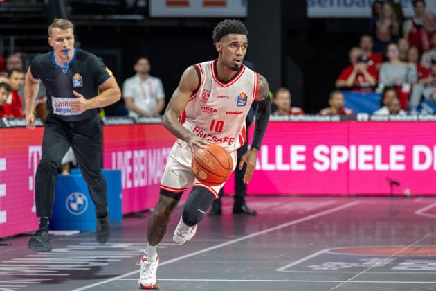 Mylik Wilson 10 (BMA365 Bamberg Baskets), FC Bayern Basketball - BMA365 Bamberg Baskets, BBL, 1. Spieltag, 20.09.2026 Muenchen Bayern Deutschland