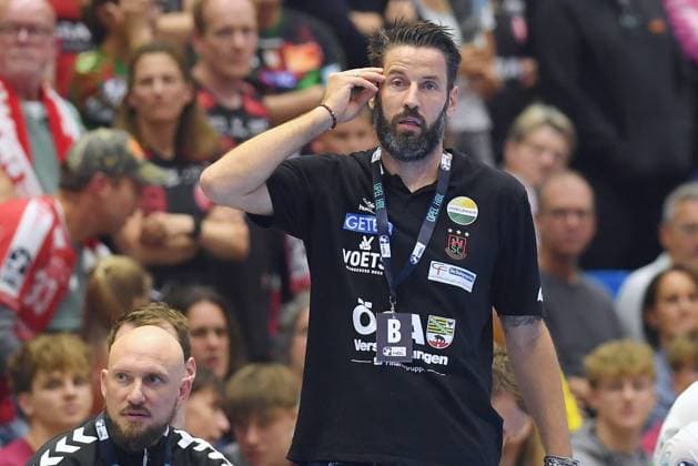 Bennet Wiegert (Trainer, SC Magdeburg) , GER, MT Melsungen - SC Magdeburg, Handball, 1. Bundesliga, 5. Spieltag, Saison 2026 2027, 20.09.2026, GER, MT Melsungen - SC Magdeburg, Handball, 1. Bundesliga, 5. Spieltag, Saison 2026 2027, 20.09.2026 Kassel Copyright: xEibner-Pressefotox xRolandxSippelx EP_RSL