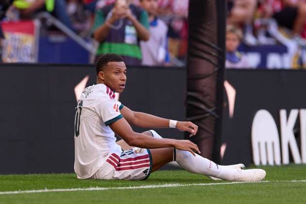 September 20, 2026, Madrid, Spain: Kylian Mbappe (Real Madrid CF) is seen in action during the LaLiga EA SPORTS 2026 2027 match between Atletico Madrid and Real Madrid CF..Final score: Atletico Madrid 2-1 Real Madrid CF. Madrid Spain - ZUMAs197 20260920_aaa_s197_197 Copyright: xFedericoxTitonex
