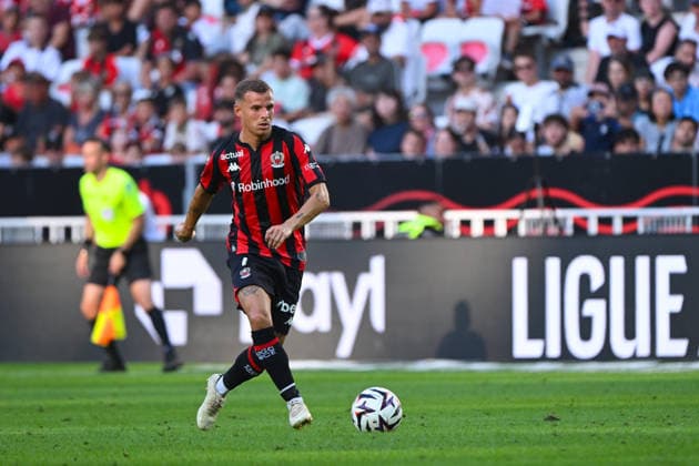 FOOTBALL : OGCN VS LOSC - Ligue 1 McDonald s - 20 09 2026 Gauthier Hein (OGCN) - Ligue 1 McDonald™s match between OGC Nice and LOSC on September 20, 2026 at the Allianz Riviera Stadium in Nice. NiceFrance  Copyright: xWilliamxCannarellax