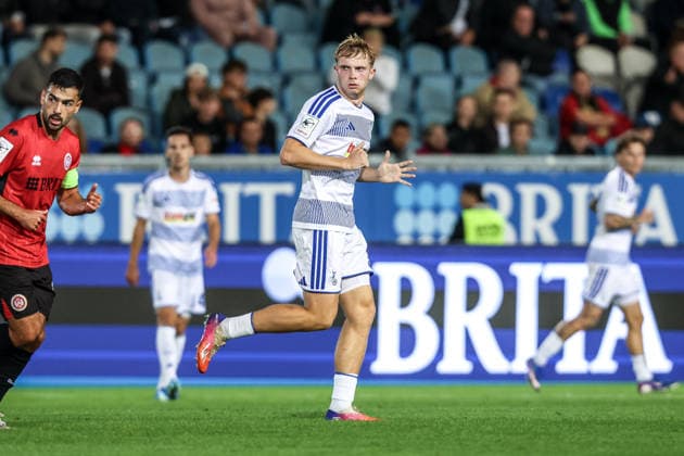 Fussball, 3.Liga Saison 2026 2027 7.Spieltag SV Wehen Wiesbaden - MSV Duisburg 20.09.2026, BRITA-Arena Peter Remmert (MSV Duisburg, 39) Wiesbaden BRITA-Arena Hessen Deutschland