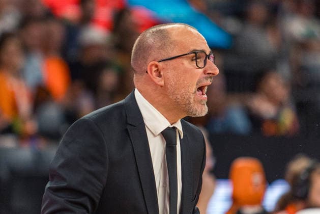 20.09.26 ratiopharm Ulm - MHP Riesen Ludwigsburg Deutschland, Ulm, 20.09.2026, Basketball, Bundesliga, Saison 2026 2027, ratiopharm Ulm - MHP Riesen Ludwigsburg: Carles Ortega Duran (Trainer MHP Riesen Ludwigsburg).