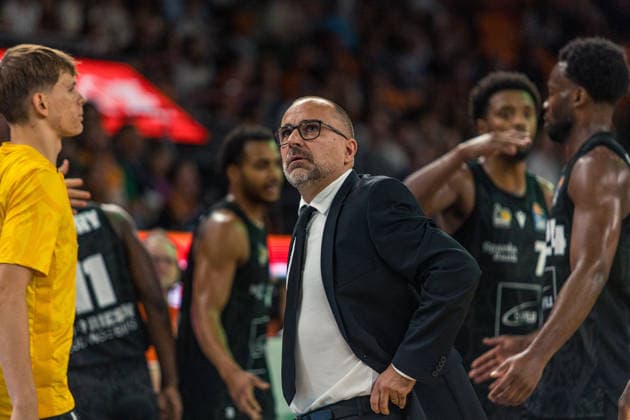20.09.26 ratiopharm Ulm - MHP Riesen Ludwigsburg Deutschland, Ulm, 20.09.2026, Basketball, Bundesliga, Saison 2026 2027, ratiopharm Ulm - MHP Riesen Ludwigsburg: Carles Ortega Duran (Trainer MHP Riesen Ludwigsburg).