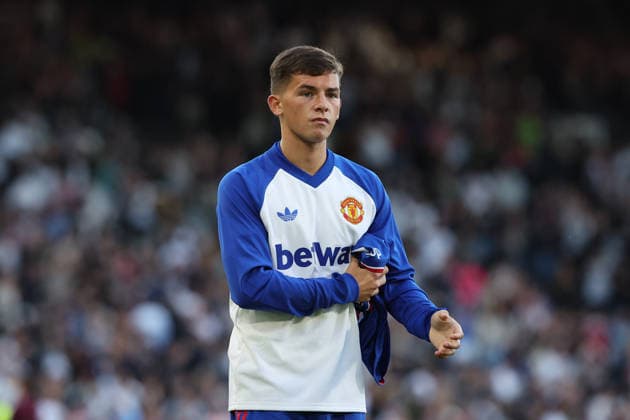 20th September 2026; Craven Cottage, London, England; Premier League Football, Fulham versus Manchester United, ManU Shea Lacey of Manchester United unused substitute after the match JohnxPatrickxFletcher