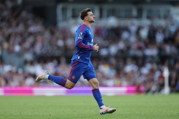 20th September 2026; Craven Cottage, London, England; Premier League Football, Fulham versus Manchester United, ManU Mason Mount of Manchester United JohnxPatrickxFletcher