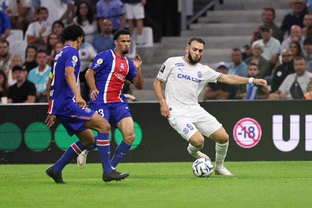 FOOTBALL : Olympique de Marseille vs. Paris Saint-Germain - Ligue 1 McDonald™s - 20 09 2026 Amine GOUIRI (OM) lors de la J5 de la Ligue 1 McDonald™s opposant Olympique de Marseille et Paris Saint-Germain au Stade VÃ lodrome de Marseille, le 20 septembre 2026. MarseilleFrance  Copyright: xValentinaxClaretx