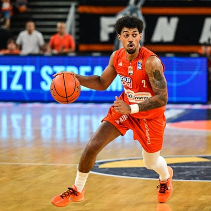 20.09.2026, GER, Basketball, Herren, easycredit Basketball Bundesliga, Saison 2026 2027, 1. Spieltag, ratiopharm Ulm vs MHP Riesen Ludwigsburg Ibi Watson (Ulm, 2) Neu-Ulm ratiopharm Arena Bayern Deutschland Copyright: xNordphotox xHafnerx