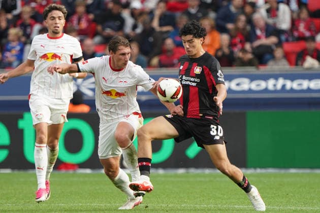 Leverkusen Fussball, 1.BL saison 2026 2027 Bayer 04 Leverkusen vs RB Leipzig, 20.09.2026, Bayarena Leverkusen Willi Orban RB Leipzig,Ungarn, Hungary, HUN Ibrahim Maza Bayer 04 Leverkusen