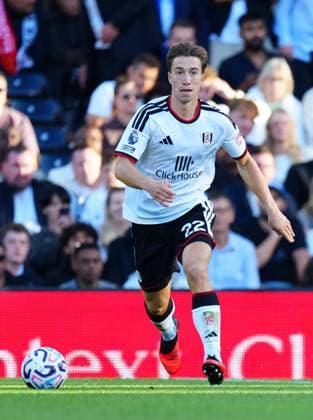David Affengruber of Fulham Fulham v Manchester United, ManU Premier League, Football, Craven Cottage, London, UK - 20 Sep 2026London Craven Cottage United Kingdom EDITORIAL USE ONLY No use with unauthorised audio, video, data, fixture lists, club league logos or live services. Online in-match use limited to 120 images, no video emulation. No use in betting, games or single club league player publications.  Copyright: xJavierxGarcia Shutterstockx 17160117fg