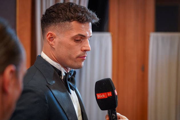 Granit Xhaka, Schweizer Fussballspieler, Nationalspieler, Captain der Schweizer Nationalmannschaft und Spieler des AFC Sunderland. Porträt, Archivfoto, Fussball, Schweiz, Nati, Nationalmannschaft, Nationalmannschaftskapitän, Rekordnationalspieler Copyright: xJOERANxSTEINSIEKx