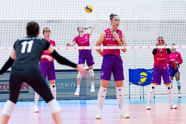 20.09.2026, GER, Volleyball, Frauen, Funke Volley Cup, Saison 26 27, 3. Turniertag, Dresdner SC (Dresdner Sportclub 1898) - KS DevelopRes Rzeszow Martyna Lazowska (KS DevelopRes Rzeszow) 99089 Erfurt Sporthalle Sportanlage Rieths Thüringen Deutschland