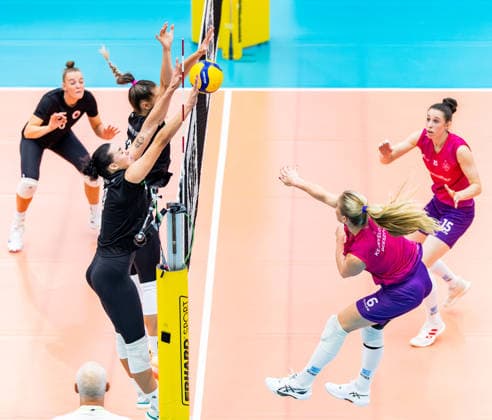 20.09.2026, GER, Volleyball, Frauen, Funke Volley Cup, Saison 26 27, 3. Turniertag, Dresdner SC (Dresdner Sportclub 1898) - KS DevelopRes Rzeszow Marrit Jasper (KS DevelopRes Rzeszow) 99089 Erfurt Sporthalle Sportanlage Rieths Thüringen Deutschland