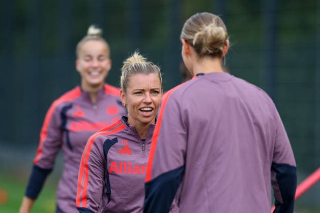 Linda Dallmann (FC Bayern Muenchen, 10), GER, FC Bayern Muenchen Frauen Abschlusstraining, Fussball, UEFA Womens Champions League, Saison 2026 2027, 21.09.2026, GER, FC Bayern Muenchen Frauen Abschlusstraining, Fussball, UEFA Womens Champions League, Saison 2026 2027, 21.09.2026 Muenchen Copyright: xEibner-Pressefoto JennixMaulx EP_JML