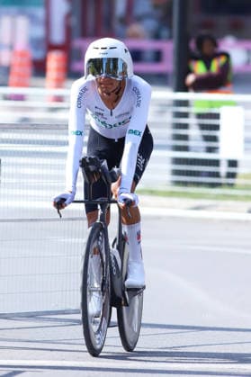 UCI Road World Championship, WM, Weltmeisterschaft Montreal 2026 Isaac del Toro of Mexico competes during the Elite Men s Individual Time Trial at the 2026 UCI Road World Championships on September 20, 2026 in Montreal, Canada. (Photo by Horacio Zamora Eyepix Group) Copyright: xHoracioxZamora xEyepixxGroupx HZ_20092026_197349