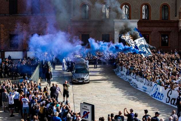 Funerali di Sandro Mazzola ex giocatore dell™Inter alla basilica di Sant™Ambrogio Milano - Italia - Cronaca LunedÃ¬, 21 Luglio, 2026 (Foto di Marco Ottico Lapresse) Funeral of Sandro Mazzola former Inter player at the Basilica of Sant™Ambrogio Milan - Italy - News Monday, 21 July, 2026  Copyright: xMarcoxOttico LaPressex