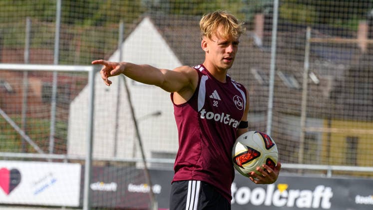 21.09.2026 - Fussball - 2. Fussball - Bundesliga - Saison 2026 2027 - 1. FC Nürnberg Nuernberg FCN ( Club ) - Training - Sportfoto Zink - xwoxzix - Tim Janisch (32, 1. FC Nürnberg FCN )