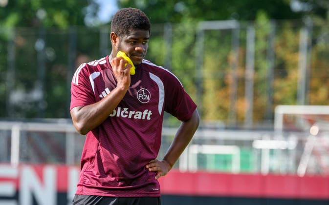 21.09.2026 - Fussball - 2. Fussball - Bundesliga - Saison 2026 2027 - 1. FC Nürnberg Nuernberg FCN ( Club ) - Training - Sportfoto Zink - xwoxzix - Mikayil Faye (15, 1. FC Nürnberg FCN )