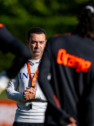 Zeist - Nederland national coach Xavi Hernandez during the UEFA Nations League training ahead of the match against Deutschland at KNVB Campus on 21 september 2026 in Zeist, Nederland. (Photo by DeFodi Images) -