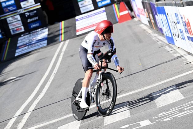 2026 UCI Road World Championships Picture by Simon Wilkinson SWpix.com - 21 09 2026 - Cycling - 2026 UCI Road World Championships - MontrÃ al, Canada - Men Under-23 Individual Time Trial (ITT) - Bruno Kessler (Germany) MontrÃ al Avenue du Parc Canada Copyright: x xSWpix.comx(t axPhotographyxHubxLtd)xSimonxWilkinson SWpix.comx SWP-3521-0991