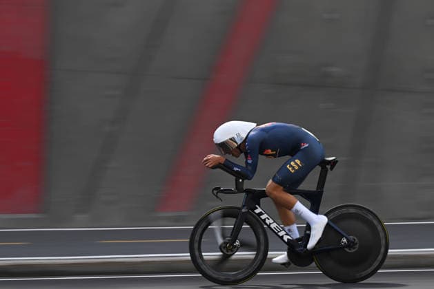 2026 UCI Road World Championships Picture by Chris Auld SWpix.com - 21 09 2026 - Cycling - 2026 UCI Road World Championships - MontrÃ al, Canada - Men Under-23 Individual Time Trial (ITT) - Hector Alvarez (Spain) Copyright: x xSWpix.comx(t axPhotographyxHubxLtd)xChrisxAuld SWpix.comx SWP-3521-1029