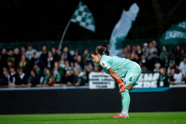 21.09.2026, GER, Fussball, Frauen, Google Pixel 1. Bundesliga, Saison 2026 2027, 4. Spieltag, SV Werder Bremen vs. VfB Stuttgart Mariella el Sherif ( Werder Bremen, 39 ) DFB DFL regulations prohibit any use of photographs as image sequences and or quasi-video Bremen Stadion Platz 11 Bremen Deutschland Copyright: xNordphoto Memmlerx