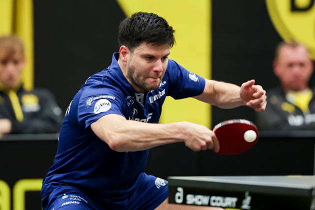 Dimitrij Ovtcharov (TTC RhoenSprudel Fulda-Maberzell) kontrolliert den Ball waehrend des Spiels der 1. Tischtennis-Bundesliga der Herren zwischen Borussia Dortmund und dem TTC RhoenSprudel Fulda-Maberzell, Sporthalle Bruegmannstrasse am 21. September 2026 in Dortmund, Deutschland. (Foto von Marco Steinbrenner DeFodi Images) +++ Dimitrij Ovtcharov (TTC RhoenSprudel Fulda-Maberzell) controls the ball during the 1st Men s Table tennis, Tischtennis Bundesliga match between Borussia Dortmund and TTC RhoenSprudel Fulda-Maberzell at Sporthalle Bruegmannstrasse on September 21, 2026 in Dortmund, Germany. (Photo by Marco Steinbrenner DeFodi Images) (Photo by Marco Steinbrenner DeFodi Images) -