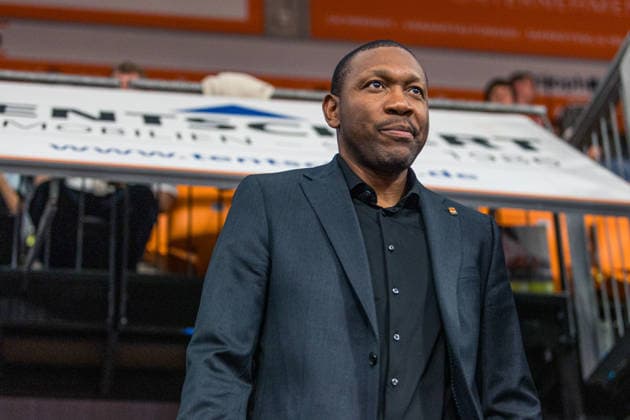 20.09.26 ratiopharm Ulm - MHP Riesen Ludwigsburg Deutschland, Ulm, 20.09.2026, Basketball, Bundesliga, Saison 2026 2027, ratiopharm Ulm - MHP Riesen Ludwigsburg: Tyron McCoy (Co-Trainer ratiopharm Ulm).