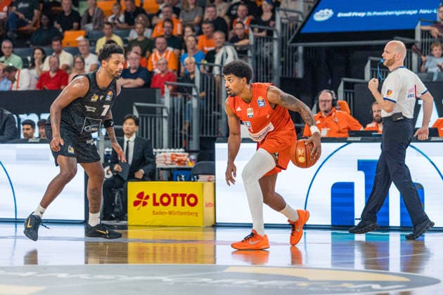 20.09.26 ratiopharm Ulm - MHP Riesen Ludwigsburg Deutschland, Ulm, 20.09.2026, Basketball, Bundesliga, Saison 2026 2027, ratiopharm Ulm - MHP Riesen Ludwigsburg: Ibi Watson (ratiopharm Ulm).