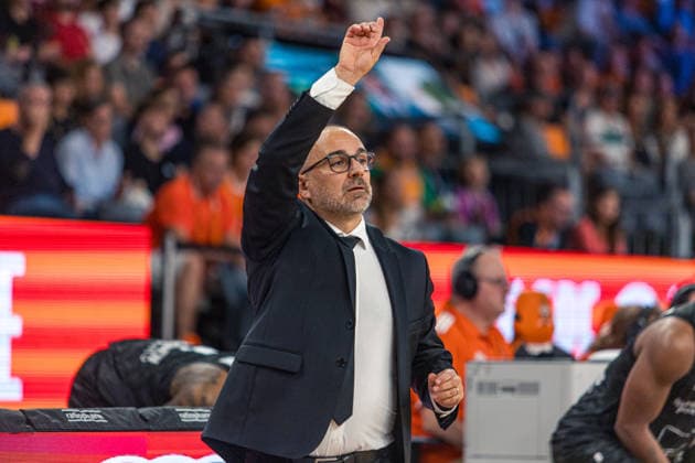 20.09.26 ratiopharm Ulm - MHP Riesen Ludwigsburg Deutschland, Ulm, 20.09.2026, Basketball, Bundesliga, Saison 2026 2027, ratiopharm Ulm - MHP Riesen Ludwigsburg: Carles Ortega Duran (Trainer MHP Riesen Ludwigsburg).