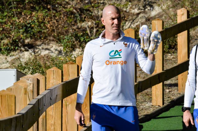 FOOTBALL : Entrainement de l™Equipe de France - 21 09 2026 ZinÃ dine Zidane (France) ClairefontaineFrance  Copyright: xBaptistexAutissierx