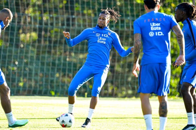 FOOTBALL : Entrainement de l™Equipe de France - 21 09 2026 Michael Olise (France) ClairefontaineFrance  Copyright: xBaptistexAutissierx