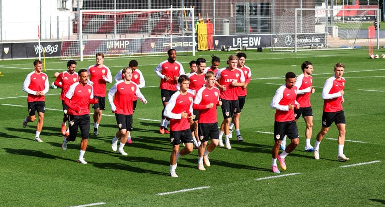 22.09.2026, Deutschland, Stuttgart, Fußball VfB Stuttgart Training,