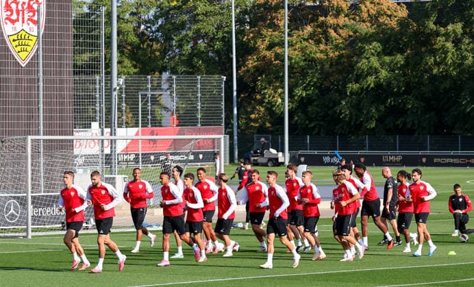 22.09.2026, Deutschland, Stuttgart, Fußball VfB Stuttgart Training,