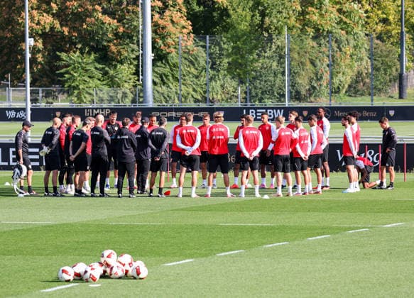 22.09.2026, Deutschland, Stuttgart, Fußball VfB Stuttgart Training,