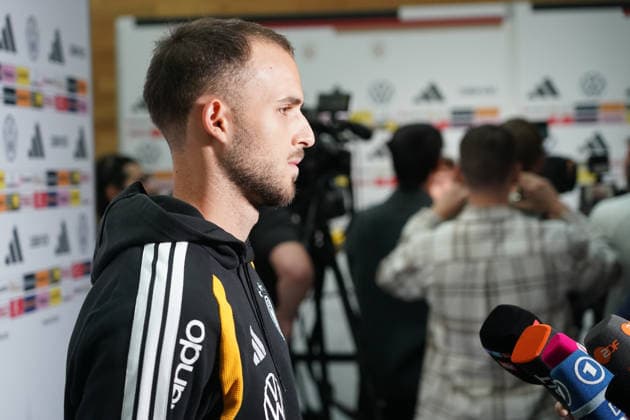 Max Rosenfelder (Deutschland Germany) - Herzo Base 22.09.2026: Deutsche Nationalmannschaft Nations League Vorbereitung, Home Ground, HerzoBase, World of Adidas, Herzogenaurach
