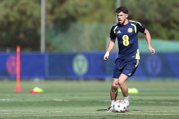 Ryan Christie Scotland Team Training, International Football, La Manga Club, Murcia, Spain - 22 Sep 2026 La Manga Club Murcia Spain  Copyright: xSergioxLopez Shutterstockx 17162755k