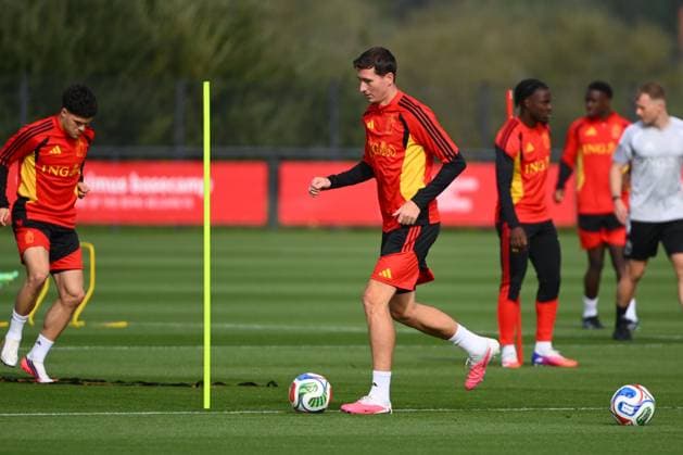 Italy v Belgium - UEFA Nations League 2026 Media Activities 22 09 2026 TUBIZE, BELGIUM - SEPTEMBER 22 : Vanaken Hans midfielder of Belgium pictured during a training session ahead of the UEFA Nations League tournament league phase matchday 1 group A1 match between Italy and Belgium on September 22, 2026 in Tubize, Belgium, 22 09 2026 Tubize Belgium  Copyright: xVincentxKalutx