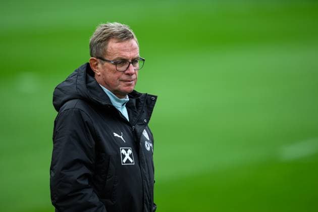 SOCCER - NL, AUT vs ISR WINDISCHGARSTEN,AUSTRIA,22.SEP.26 - SOCCER - UEFA Nations League, group stage, OEFB international match, Länderspiel, Nationalmannschaft Austria vs Israel, preview, training team AUT. Image shows head coach Ralf Rangnick (AUT).  GEPAxpictures xChristianxMoser